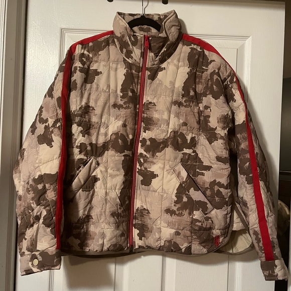 NWOT Free People Movement Pippa Printed Packable Puffer Jacket - Picture 4 of 9